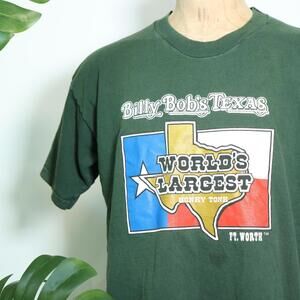 American Vintage Men's Green and White Tshirt